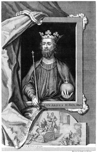 Edward II of England by George Vertue
