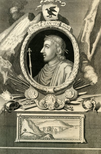 King Canute the Dane by George Vertue