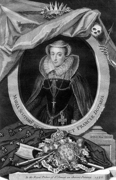 Mary, Queen of Scots by George Vertue