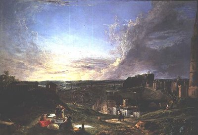 Edinburgh from Carlton Hill by George Vincent