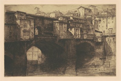 Ponte Vecchio, Florence by George Walter Chandler