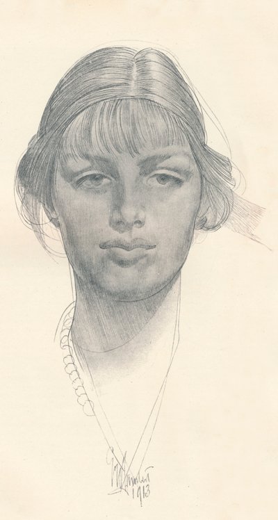 The Fair Girl, c1914 by George Washington Lambert