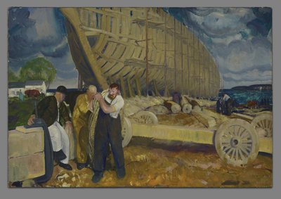Builders of Ships by George Wesley Bellows