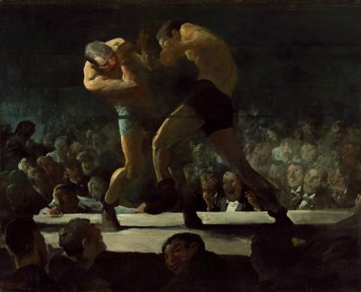Club Night, 1907 by George Wesley Bellows