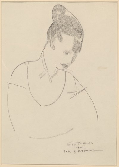 Elsie Speicher by George Wesley Bellows