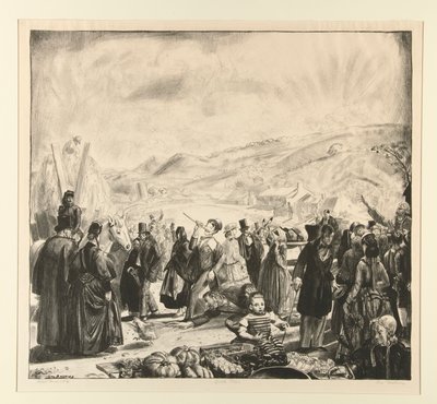 Irish Fair by George Wesley Bellows