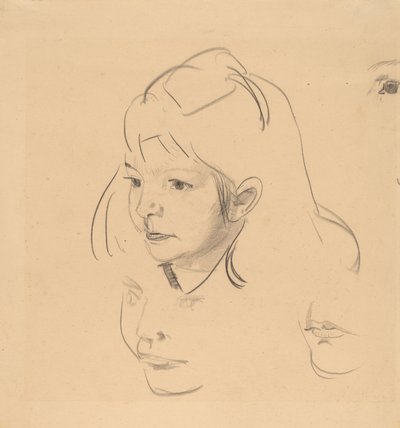 Studies of Jean by George Wesley Bellows
