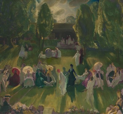 Tennis at Newport by George Wesley Bellows