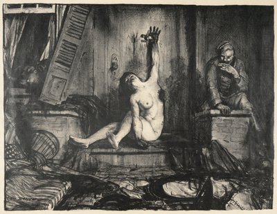 The Cigarette: War Series by George Wesley Bellows