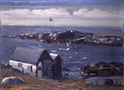 The Gulls, Monhegan by George Wesley Bellows