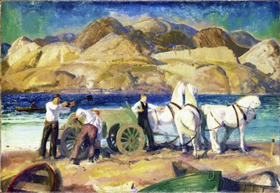 The Sand Cart by George Wesley Bellows