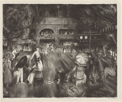 The Tournament by George Wesley Bellows