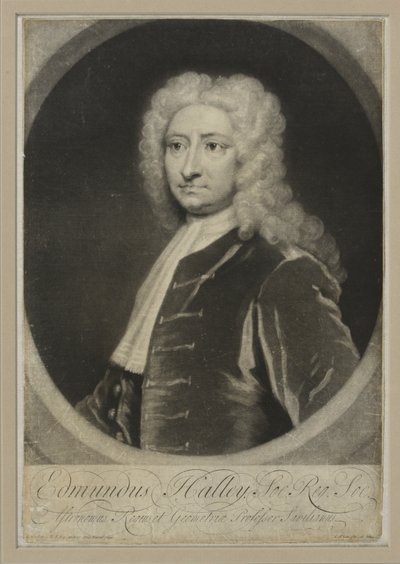 Edmundus Halley, c.1705 by George White