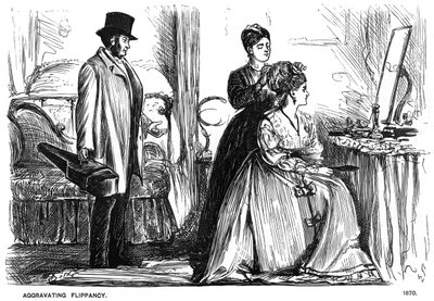 Aggravating Flippancy by George du Maurier