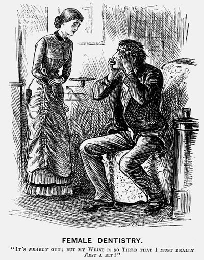Female Dentistry by George du Maurier