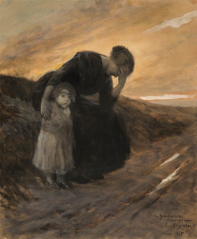 Refugees by Georges Antoine Rochegrosse