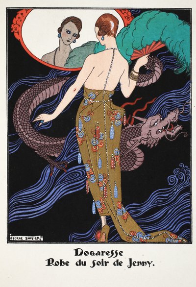 Dogaresse - Evening Gown by Jenny by Georges Barbier