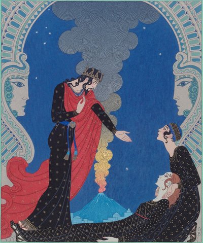 Empedocles, Supposed God by Georges Barbier