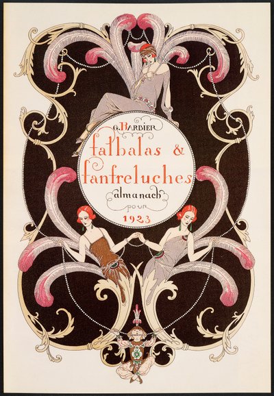 Falbalas et Franfreluches, fashion almanac by Georges Barbier