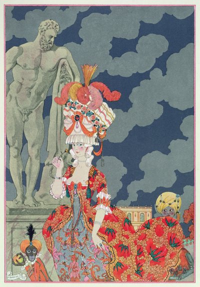 Fashion at its Highest by Georges Barbier