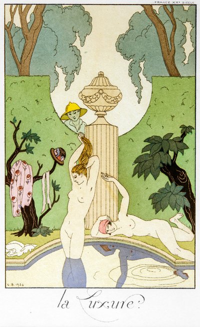 Love of Luxury by Georges Barbier