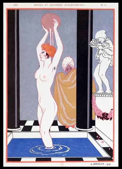 The Basin by Georges Barbier