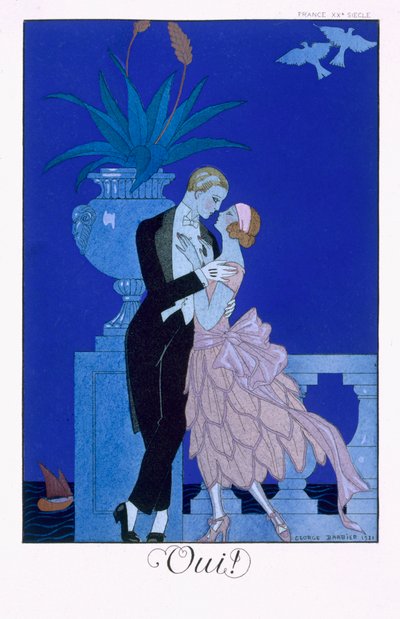 Yes! 1921 by Georges Barbier