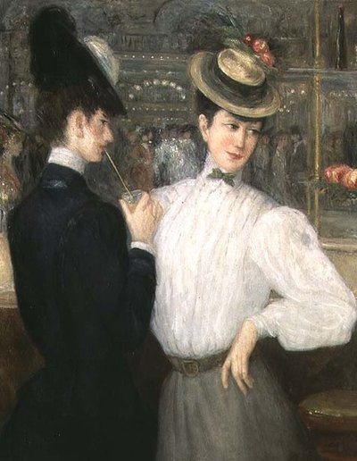 Refreshment Bar at the Folies Bergere by Georges Bottini