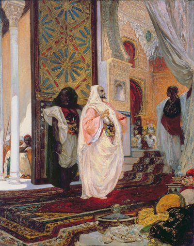 Entering the Harem by Georges Clairin
