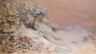 Ophelia in the Thistles by Georges Clairin