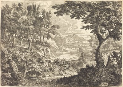 Landscape with Travelers by Georges Focus