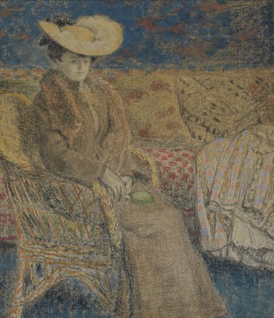 Seated Woman by Georges Lemmen