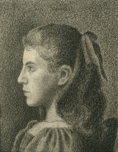 Portrait of Berthe Serruys by Georges Lemmen