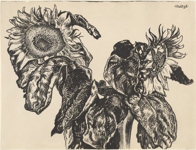 Sunflowers by Georges Lemmen