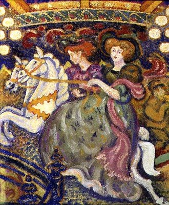The Carousel by Georges Lemmen