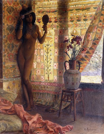 The Mirror by Georges Marie Rochegrosse