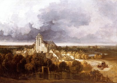 View of Meaux by Georges Michel
