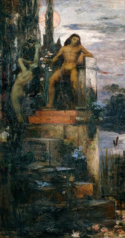 Narcissus by Georges Olivier Desvallieres