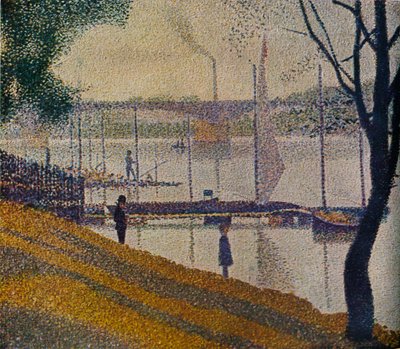 Le Pont de Courbevoie, 1886 by Georges Pierre Seurat