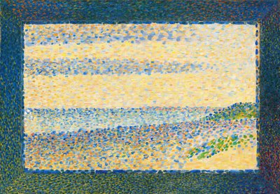 Seascape Gravelines by Georges Pierre Seurat