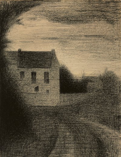 Square House, c.1882-1884 by Georges Pierre Seurat