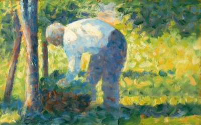 The Gardener by Georges Pierre Seurat
