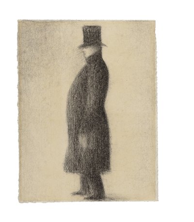 The Top Hat, c.1883 by Georges Pierre Seurat