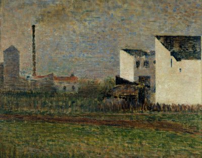 The Suburb by Georges Seurat