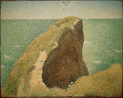 Le Bec du Hoc, Grandcamp by Georges Seurat