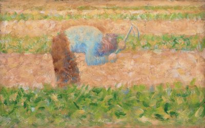 Man with a Hoe by Georges Seurat