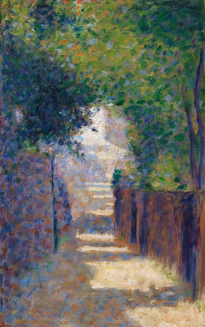 Rue St. Vincent in Spring, c.1884 by Georges Seurat