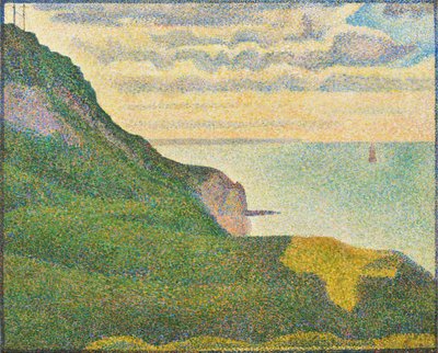 Seascape at Port-en-Bessin, Normandy by Georges Seurat