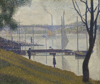 The Bridge at Courbevoie, 1886-87 by Georges Seurat