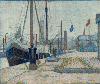 The Maria at Honfleur by Georges Seurat